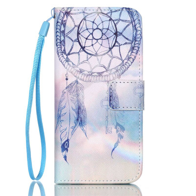 

Dreamcatcher Design PU Leather Flip Cover Wallet Card Holder Case for IPHONE 5S