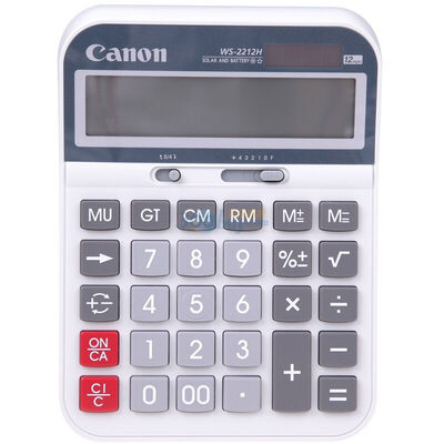 

Canon WS-2212H 12-digit business office calculator