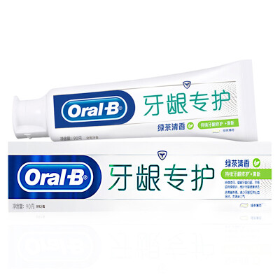 

OralB (OralB) специалисты по уходу за резинку - длящиеся свежий зеленый чай зубная паста ремонт 90г