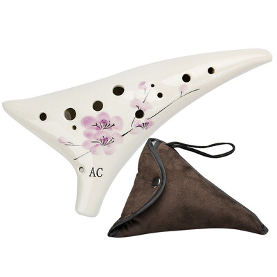 

[Супермаркет] Jingdong Leiothrix (Lovebird) с 12 отверстиями тенор окарина мелодия переменного тока 12 арок окрашены переменного тока магнитные материалы с свистка строп начинающий XS2029 Плам