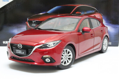 

1:18 scale Mazda Axela Hatchback diecast model car red