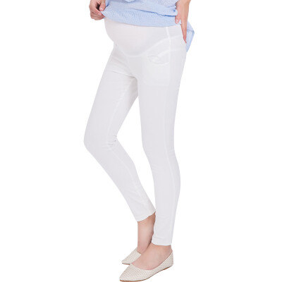 

Pregnant Women Pregnant Women &39s Leggings Pregnant Women&39 s Pants Trousers Pencil Pants Maternity M403 White XL