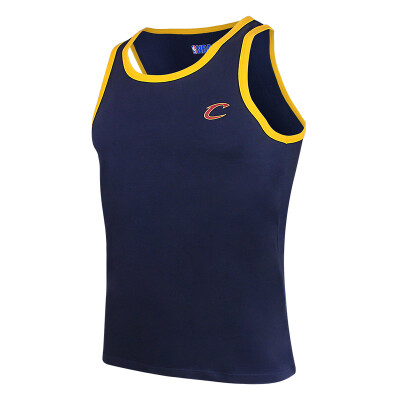 

NBA Vest Men&39s Fashion Tide Men&39s Basket Sports Vest Cavaliers Slim Soft Elastic Cotton Sleeveless Bottom Shirt Navy