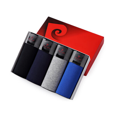 

Jingdong supermarket Pierre Cardin 4 Men&39s underwear in the waist cotton U convex flat underwear moisture perspiration breathable  code