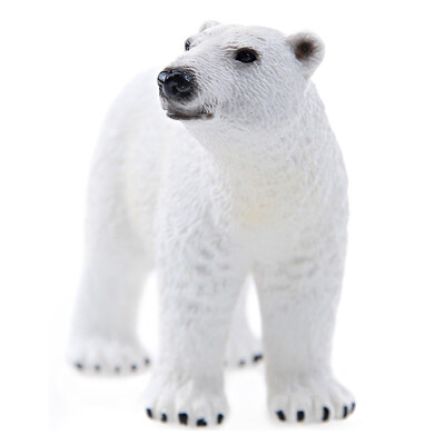 

Schlech Schleich German brand toys hand-painted color wild animal simulation animal model 3-year-old children educational early childhood teaching aids - white bear SCHC14659