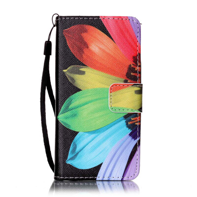 

Sunflower Design PU Leather Flip Cover Wallet Card Holder Case for SAMSUNG A310