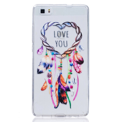 

Love bells Pattern Soft Thin TPU Rubber Silicone Gel Case Cover for HUAWEI P8 Lite