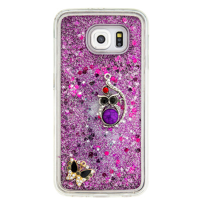 

Dynamic Quicksand Glitter Liquid Soft TPU Case Cover For SAMSUNG S7EDGE