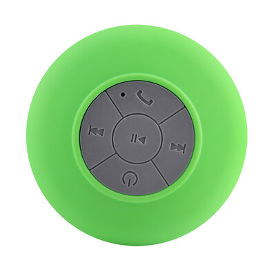 

Portable Wireless Bluetooth Speaker Waterproof Car Handsfree Receive Call Music Suction With Mic For Phone Computer