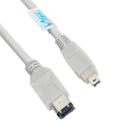 

Sanbao (Sanbao) UP-1366N 1394 1394 6-6 FireWire кабель IEEE1394a 6PIN - IEEE1394a 6PIN данные линии Серый