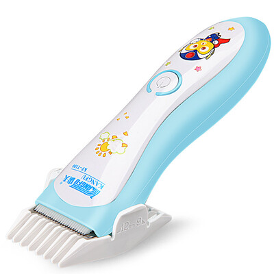

Kangfu KF-T100 children&39s baby hair care device lithium battery electric clipper razor head body waterproof induction type electric fader