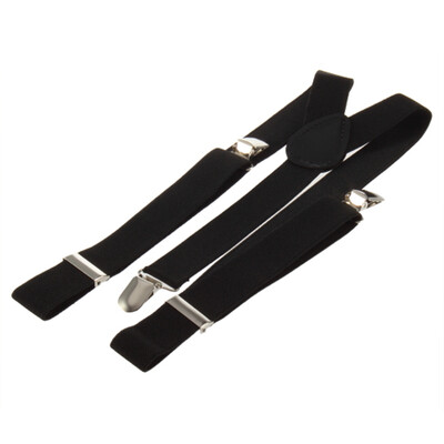 

Регулируемая Brace Clip-на унисекс Брюки Упругие Взрослый Ребенок Y-обратно Suspender-Y