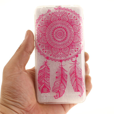 

Rose wind chimes Pattern Soft Thin TPU Rubber Silicone Gel Case Cover for Lenovo Vibe K5