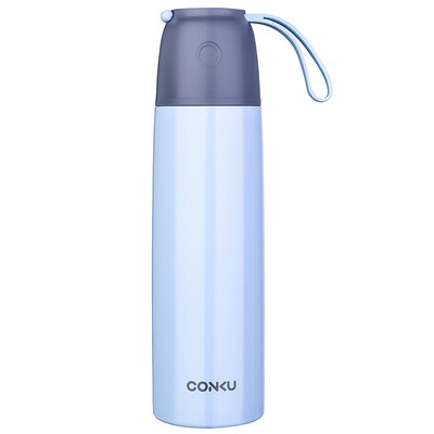 

Кан Прохладный (conku) Портативный пуля изоляция Кубок 500ML мужчины и 304 чашек из нержавеющей стали движения ребенка студента Tisheng розового чашка ZB500