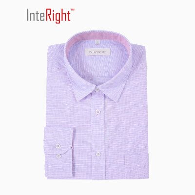 

INTERIGHT Shirt Mens Long Sleeve Cotton Shirt