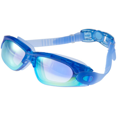 

Qiahai (QIHAI) goggles coated large frame men and women general plating swimming glasses lake blue 1301