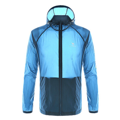 

Camel (CAMEL) outdoor skin clothing men and women models light skin windbreaker male A7S2U7162 jazz blue M