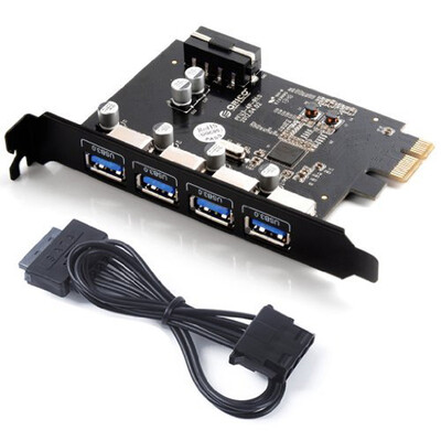 

ORICO PME-4U 4 Port PCI Express to USB30 Host Controller Card for MacWindows