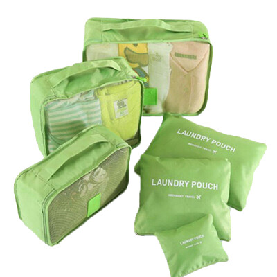 

BANJINI BATHROOM BAGS TRAVEL TRAINING BAG 6 pcs PACKAGE PACKING BAG SETS LARGE CONNECTED RUBBING BAGS BAGS BZN100031