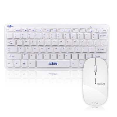 

Mute ultra-thin wireless keyboard mouse set game office wireless mouse set computer peripheral equipment