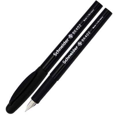 

Schneider pen pen pen pen student with adult practice pen F tip BK402 black