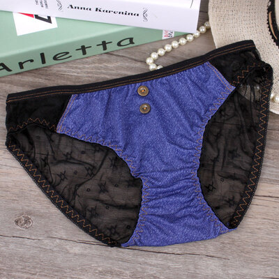 

Г - жа в мягкой марлю сексуально прозрачный малоэтажных трусы трусики вентиляции девушка ковбой девушка металлически