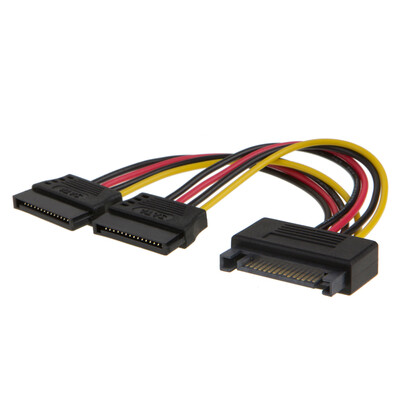 

CE-LINK 2640 SATA 15Pin мужчин и женщин выносной линии жесткого диска питания линии расширенной линии линии питания черный жесткий кабельной линии