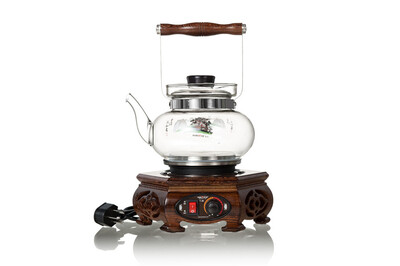 

Kamjove Wenge Wood Base Electric Kettle 08L 220V T-40