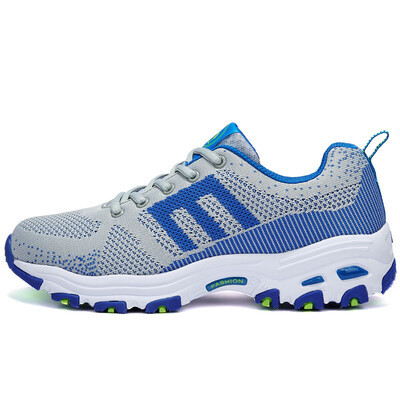 

Camel brand cross country running shoes men and women couples sports mesh breathable running shoes outdoor W632345365 dark blue / bright orange red 44