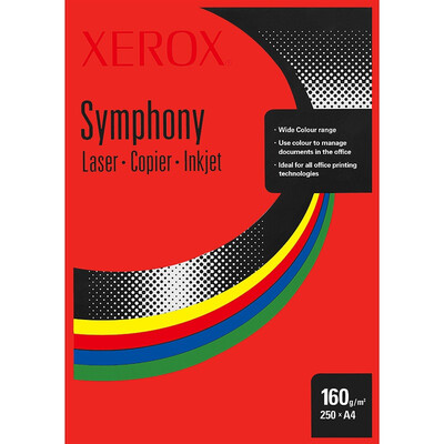 

Xerox Color Copy Paper 160g A4 Coral Red 250 sheets bag