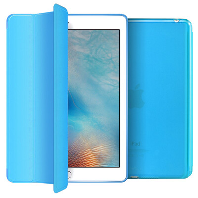 

Chickmark Apple iPad Pro Tablet PC Case 9.7 inch magician 30% dormant TPU bottom case leather case iPad Pro 9.7 inch case / shell Prince blue