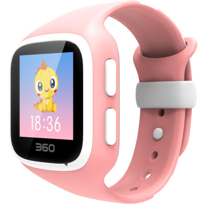 

360 children&39s watch video call version fast charge six re-positioning anti-lost water 360 children&39s guard child watch 5S W562 color phone watch peach powder