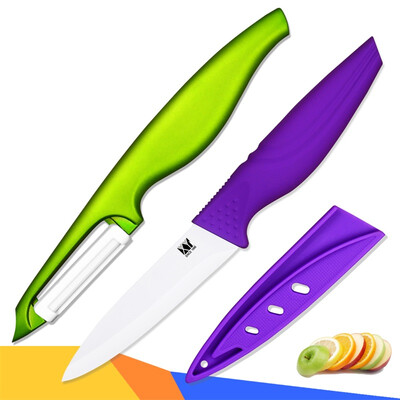 

Ножи кухонные XYJ Марка Керамический нож + Овощечистка Cooking аксессуары Два-Piece Set Горячие продаж