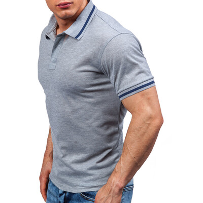 

Men Casual Cotton Short Sleeves Polo Shirt