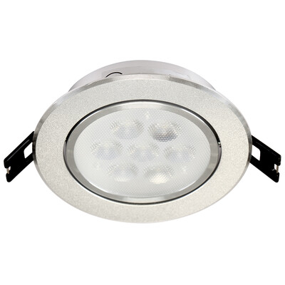

Foshan Lighting (FSL) Spotlight LED полный комплект потолочного освещения 8W желтый 3000K США домашний песок серебристый