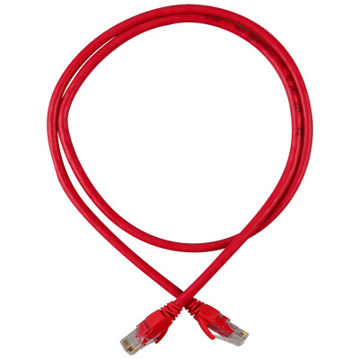 

Jinghua JH 0560 high-speed super six network cable original network cable with crystal head gigabit network cable home improvement computer router universal jumper 1 m red