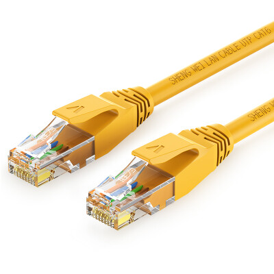 

Wins (shengwei) LC-6300E FLUKE тест огнестойкий шесть типов цвета кабеля желтый 30 метров завершена компьютер широкополосная сеть Гигабитная медь неэкранированная витая пара cat6