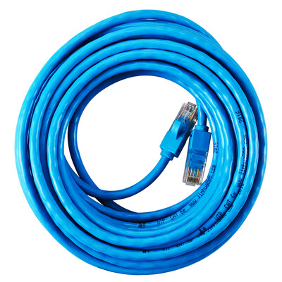 

Jinghua JH 1444 high-speed ultra-five network cable original engineering level Fast network cable oxygen-free copper conductor jumper Fluke link test high-speed transmission 5 m blue