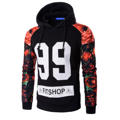 

Men Casual Pullover Sweatshirt&Hooded Digital Printing Hoodie