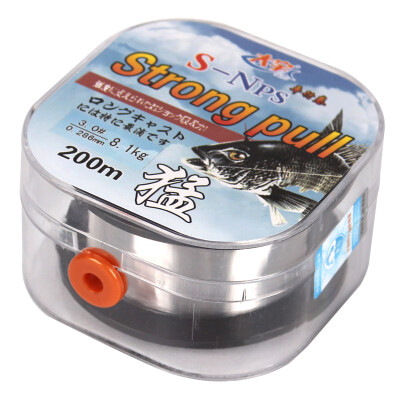 

Taiyu finished product line main line fishing gear fishing line strong pull 200 meters line number 10 TY1008 transparent