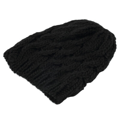 

Fashion Women Warm Winter Beret Braided Baggy Beanie Crochet knitting Hat