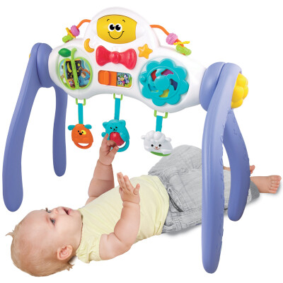 

British fun happy baby cradle bed crib puzzle early education music fitness 0-3 years old 0822-NL