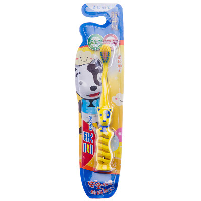 

Three laugh bell dog dog toothbrush soft hair fine hair (2 years old