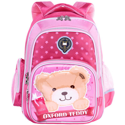 

Oxford University (UNIVERSITY OF OXFORD) Cubs children bag light simple simple casual backpack primary school student bag J073A dark blue / red