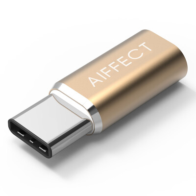 

(AIFFECT) RMC2A-G1 Micro USB для подключения адаптера Type-C Эндрюс кабель для передачи данных кабель для наушников поддержка музыки / просо 5 / Meizu PRO5