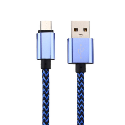 

Universal Micro USB Charger Weaved Cover Cable Cord USB to Micro-USB Type B