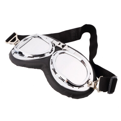 

Hot Anti-UV Safety Motorcycle Scooter Pilot Goggles Helmet Glasses Motocross