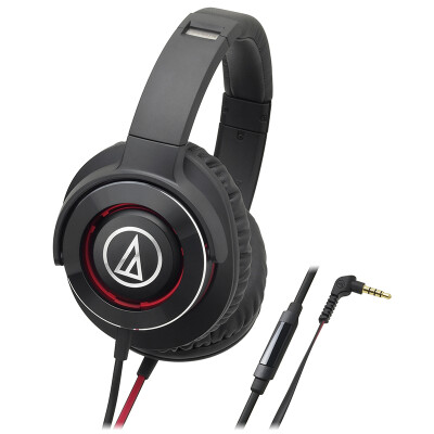 

Audio-Technica ATH-WS770iS Portable Smartphone Headset Black Red