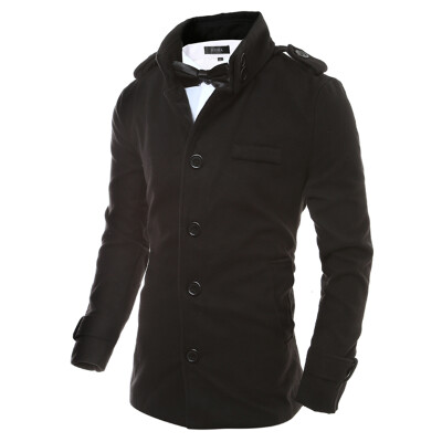 

Winter Men Casual Double Collar Coat