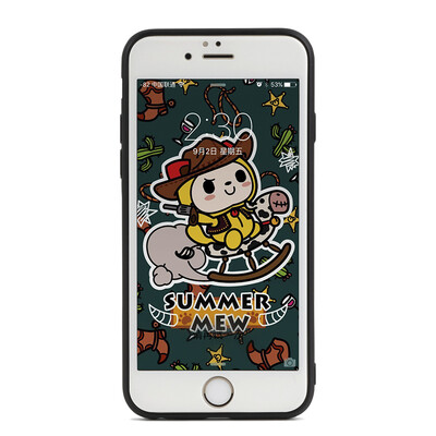 

Сан-Диего (sendio) Apple iphone 6Plus / 6splus мобильный телефон защита оболочки устанавливает tpu падение тонкие все включено мягкой оболочки Xia Мэн кошка серии Западный ковбой
